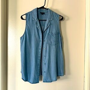Jean shirt light Jean shirt who what wear brand size M